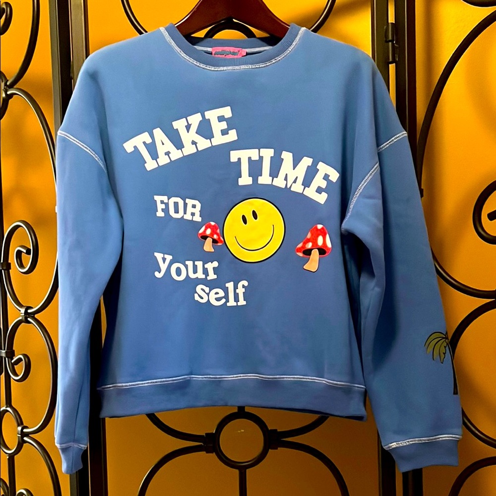 EDIKTED by Edikted Act “Take Time For Yourself” Crew Neck